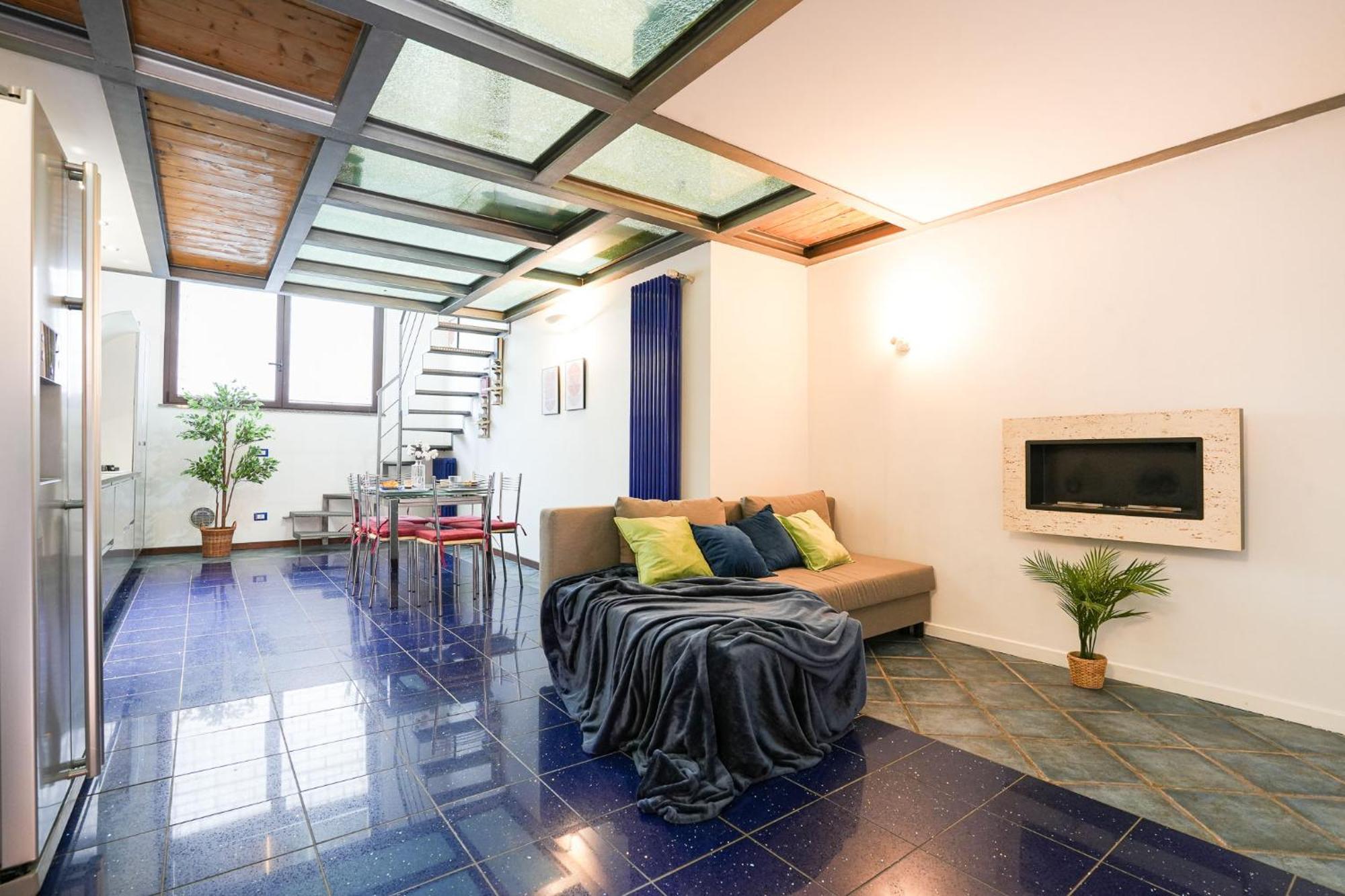 Appartement Industrial Loft à Milan Extérieur photo